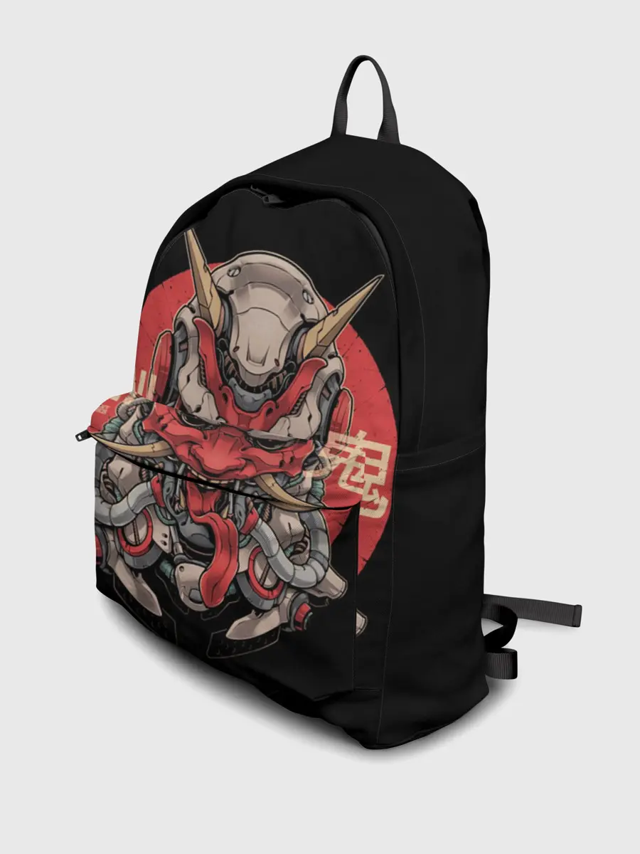 Рюкзак джинсовый / Cyber Oni Samurai