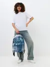 Рюкзак джинсовый / Красивый волк