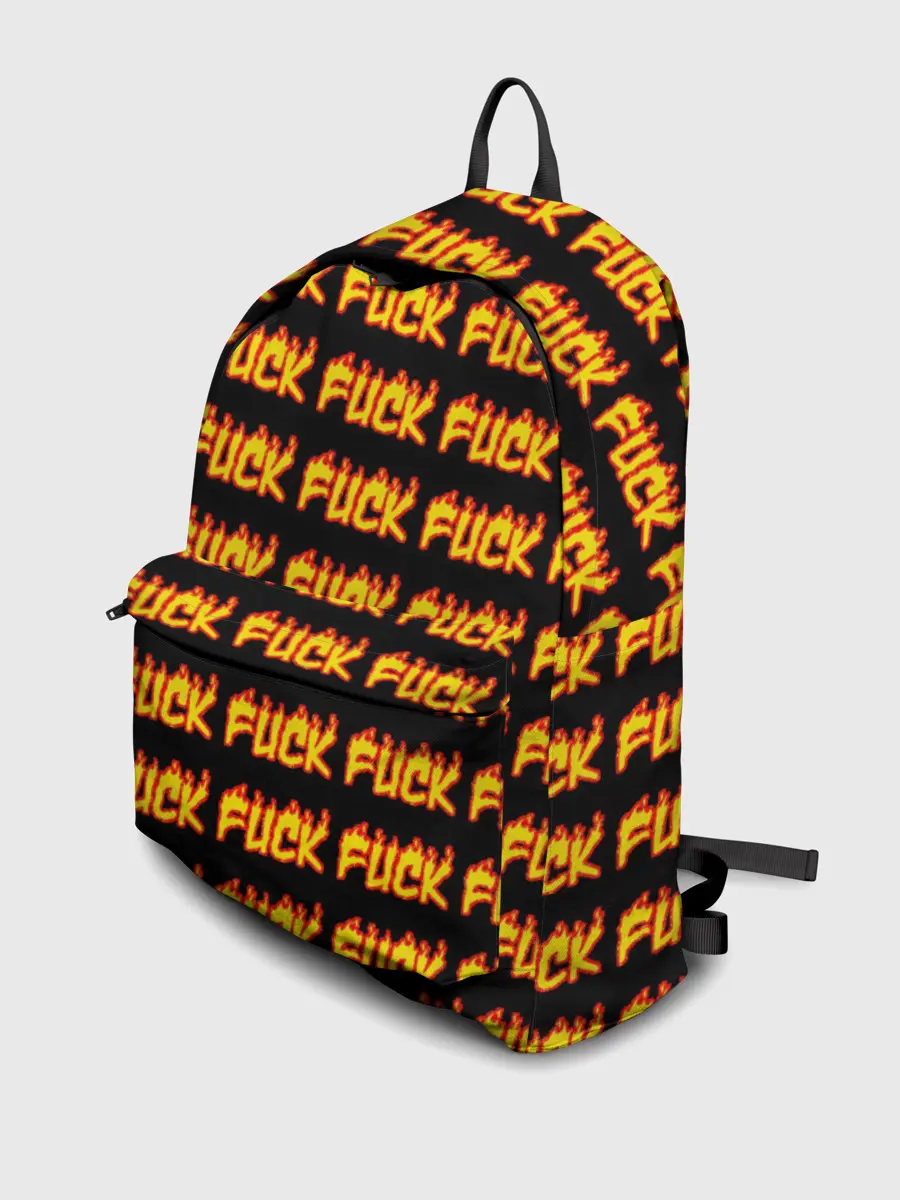 Рюкзак джинсовый / Fuck
