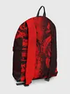 Рюкзак джинсовый / BLACK RED DRAGONS TATOO