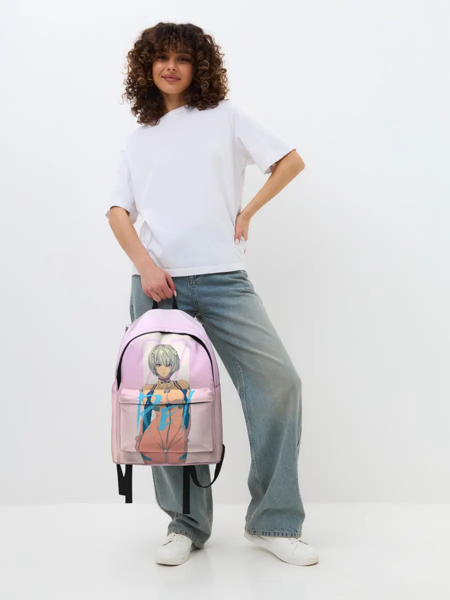 Рюкзак джинсовый / Rei Ayanami