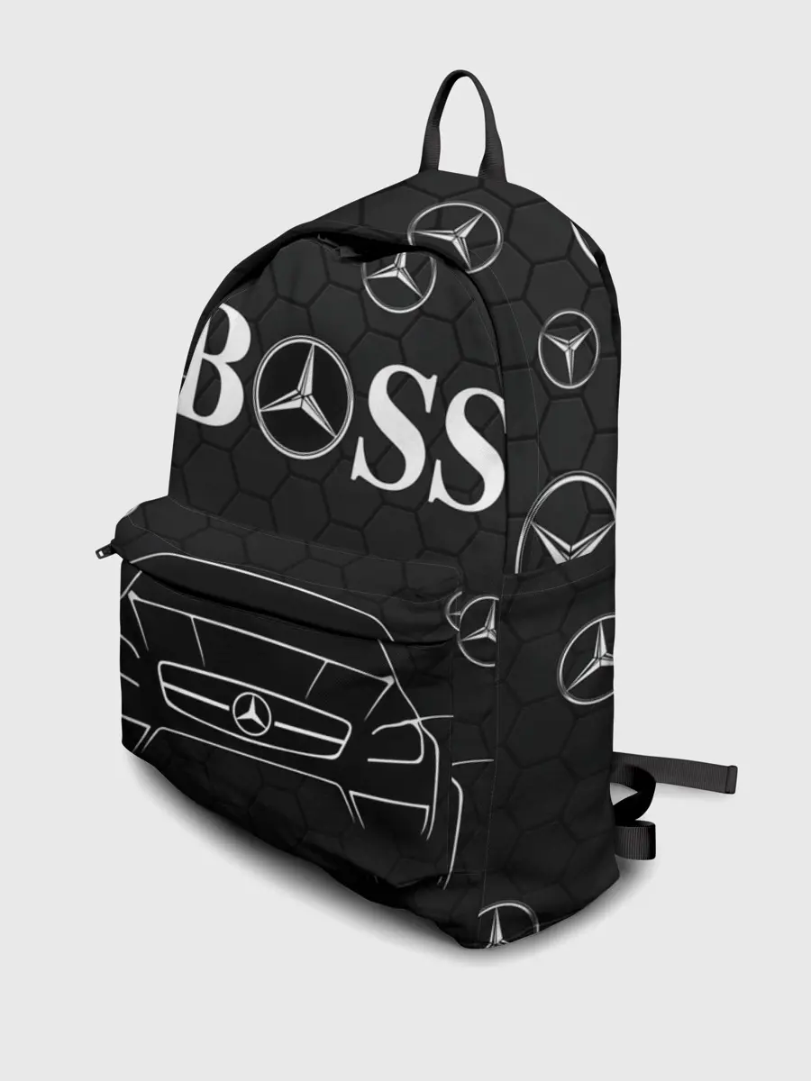Рюкзак джинсовый / BOSS MERCEDES-BENZ