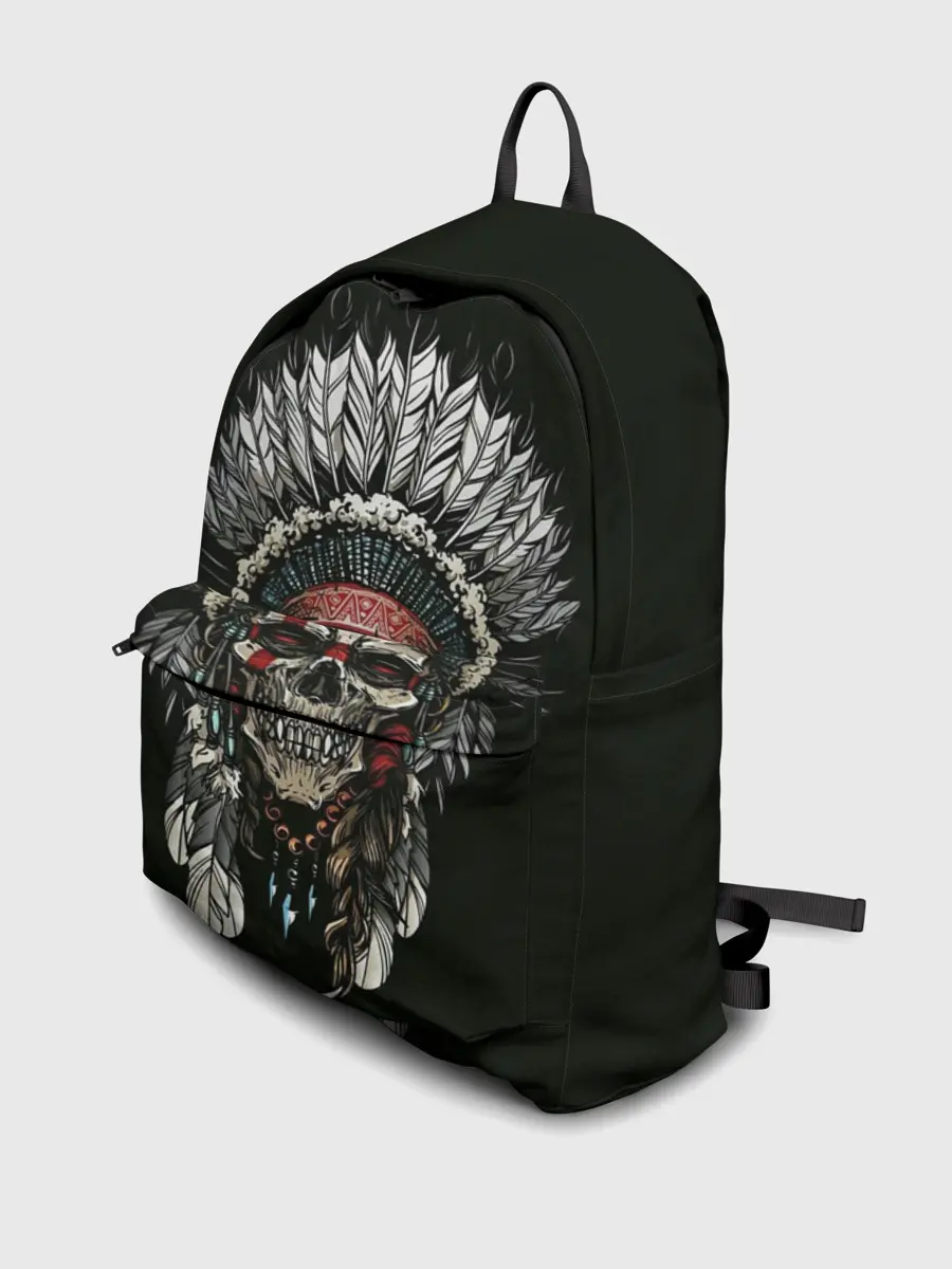 Рюкзак джинсовый / Indian Skull