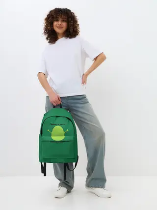 Рюкзак джинсовый / Shrek is love, Shrek is life