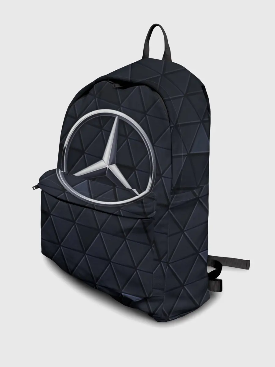 Рюкзак джинсовый / MERCEDES BENZ | 3D Geometry 3Д