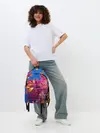 Рюкзак джинсовый / Коралловые рыбки