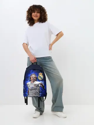 Рюкзак джинсовый / ЛУКА МОДРИЧ / РЕАЛ МАДРИД