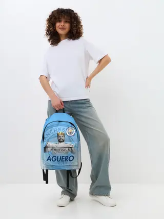 Рюкзак джинсовый / СЕРХИО АГУЭРО / SERGIO AGUERO