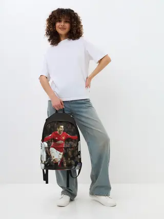 Рюкзак джинсовый / Henrikh Mkhitaryan
