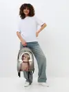Рюкзак джинсовый / Лиса маслом