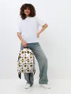 Рюкзак джинсовый / Узор и биткоина | Pattern