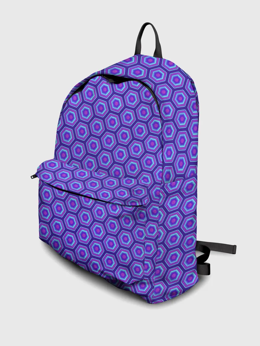 Рюкзак джинсовый / Geometric Background