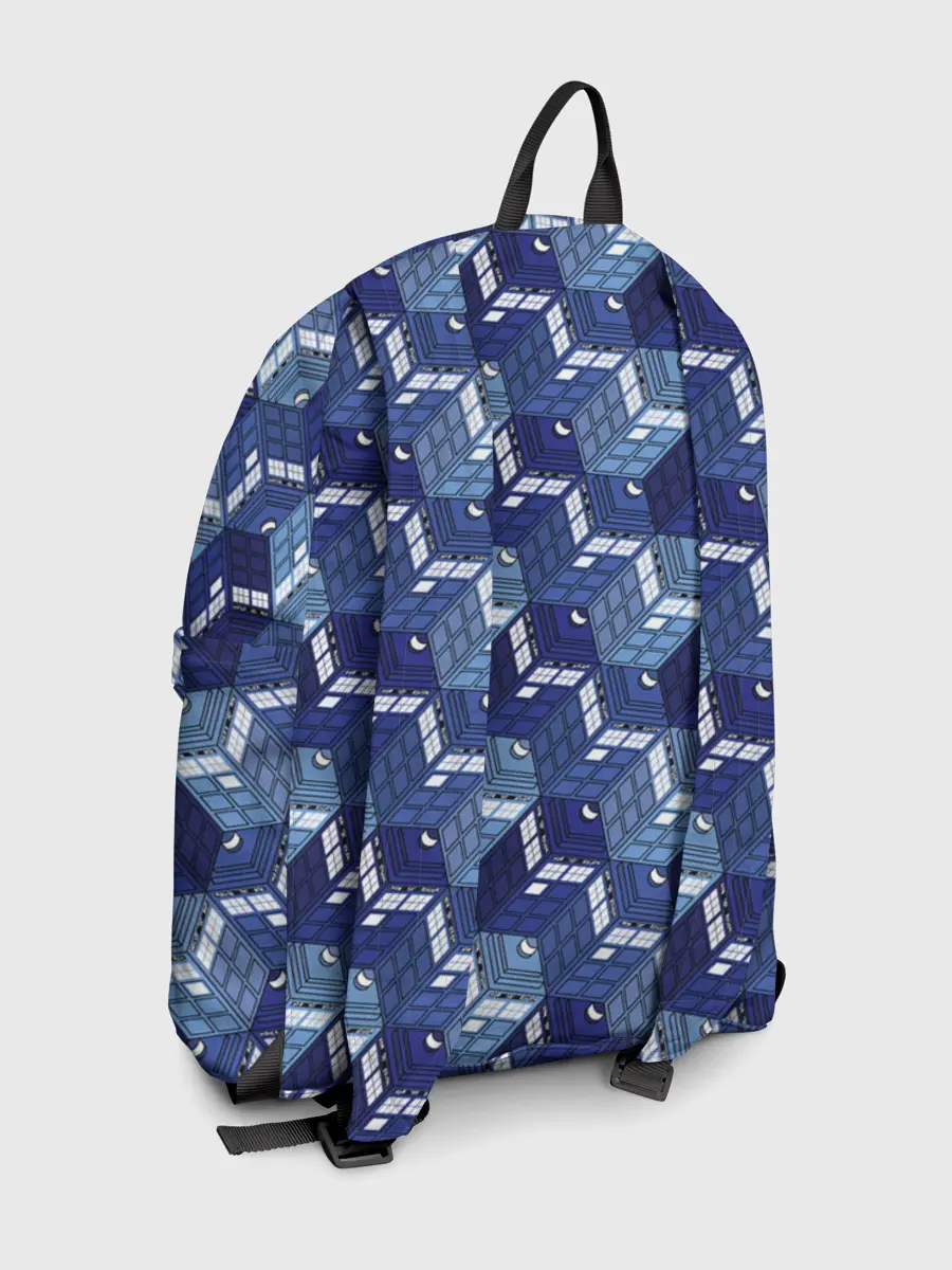 Рюкзак джинсовый / Doctor Who Pattern