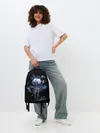 Рюкзак джинсовый / Секси ведьма блонда