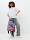 Рюкзак джинсовый / Тигр из абстракций