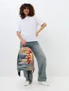 Рюкзак джинсовый / ГОДЗИЛЛА АТАКУЕТ!