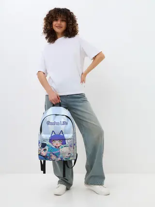 Рюкзак джинсовый / Gacha Club Character