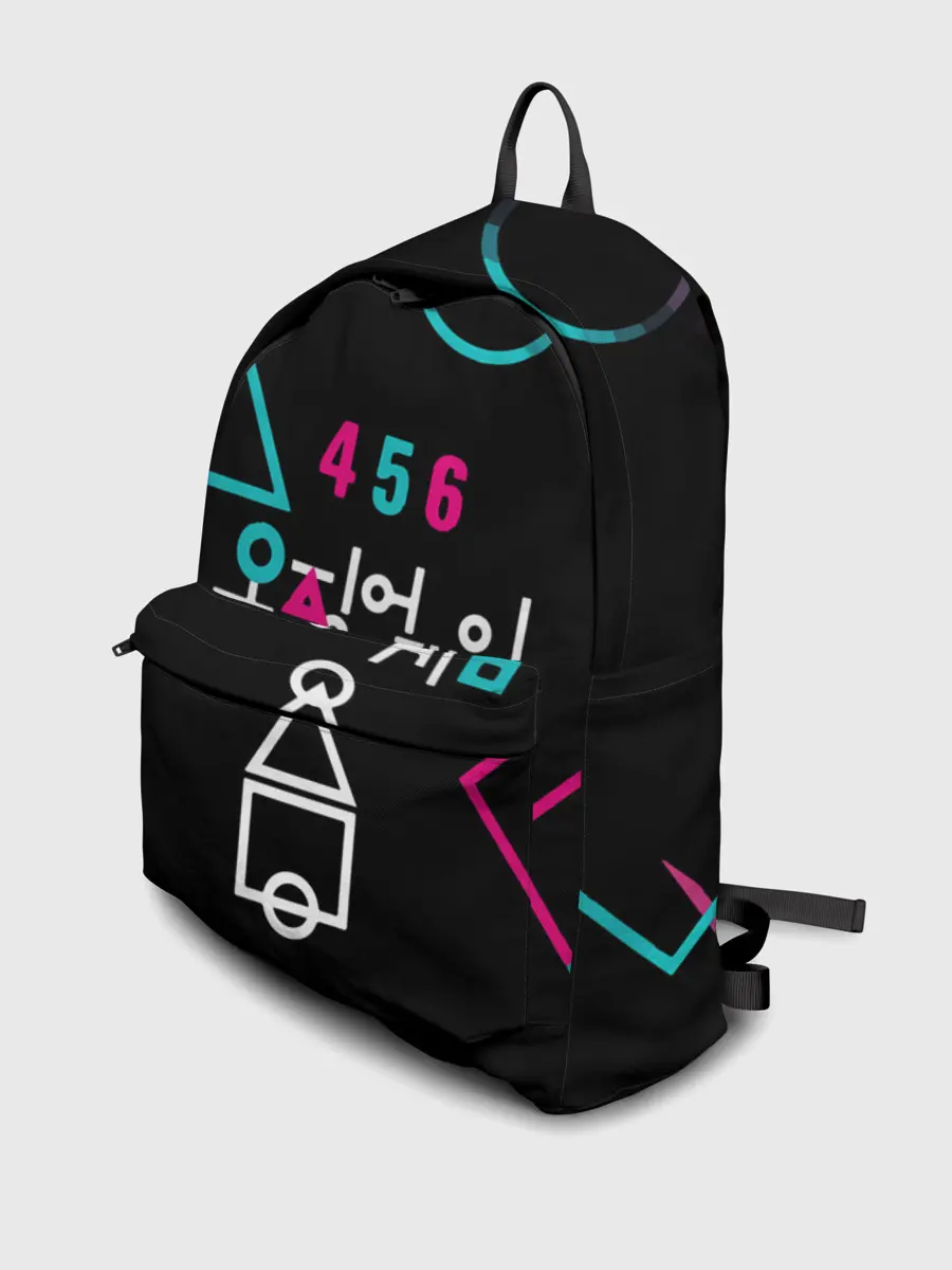 Рюкзак джинсовый / SQUID GAME | ИГРА В КАЛЬМАРА 456,