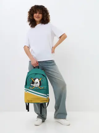 Рюкзак джинсовый / Анахайм Дакс, NHL