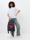 Рюкзак джинсовый / Игра в Кальмара мульт ART