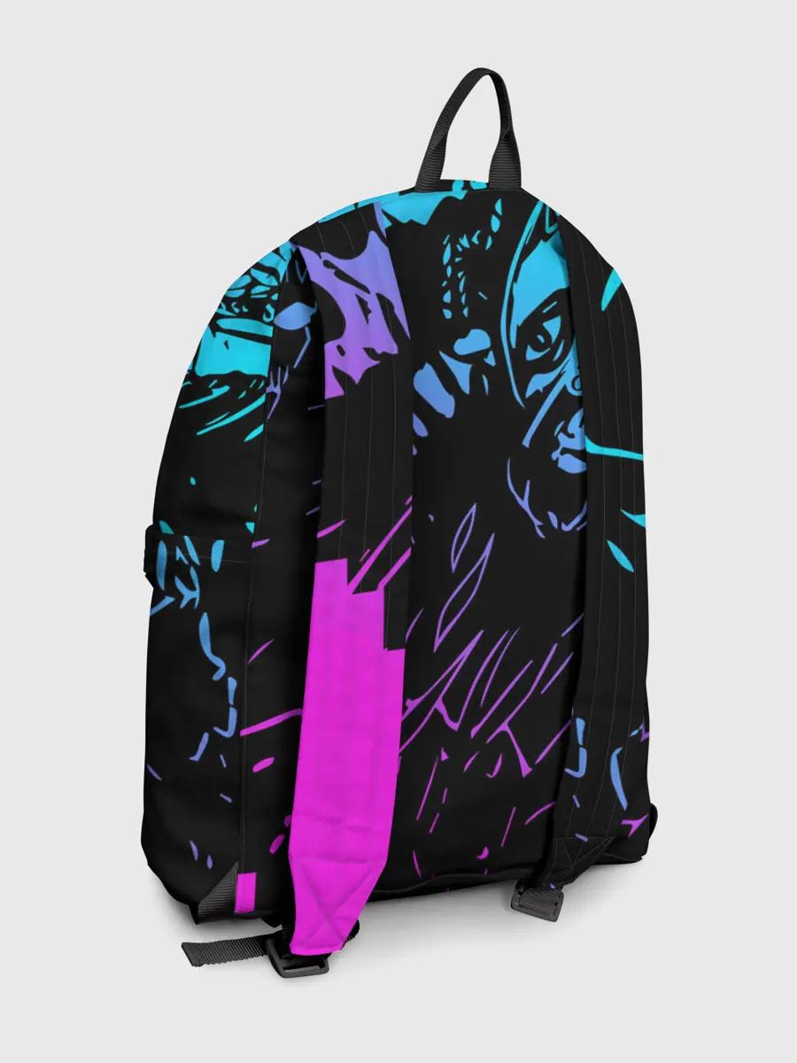 Рюкзак джинсовый / Velial Squad neon