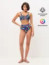 Женские топ и трусы / Разноцветные котики