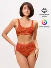 Женские топ и трусы / Красная икра
