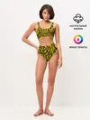 Женские топ и трусы / Тигровые полоски