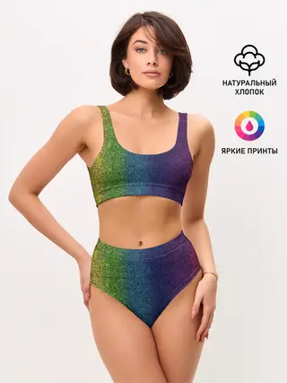 Женские топ и трусы / Узор