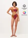 Женские топ и трусы / Colorful weave