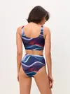 Женские топ и трусы / Colored lines
