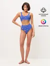 Женские топ и трусы / Цветочки рисованные