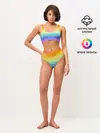 Женские топ и трусы / РАДУЖНЫЕ ВОЛНЫ | RAINBOW WAVES