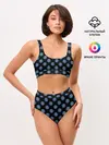 Женские топ и трусы / ПСЖ ПАТТЕРН | PSG PATTERN