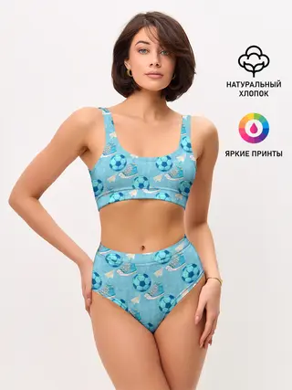 Женские топ и трусы / Юный футболист