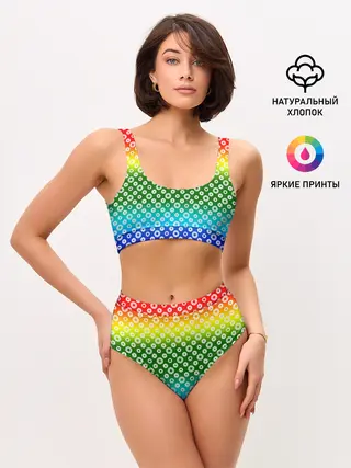 Женские топ и трусы / Для фотографов. RGB. Диафрагма.