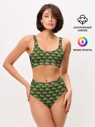 Женские топ и трусы / Свиньи 18+
