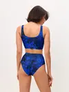 Женские топ и трусы / SONIC BLUE PATTERN | СИНИЙ ЁЖ