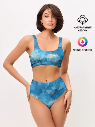 Женские топ и трусы / Цифровое небо