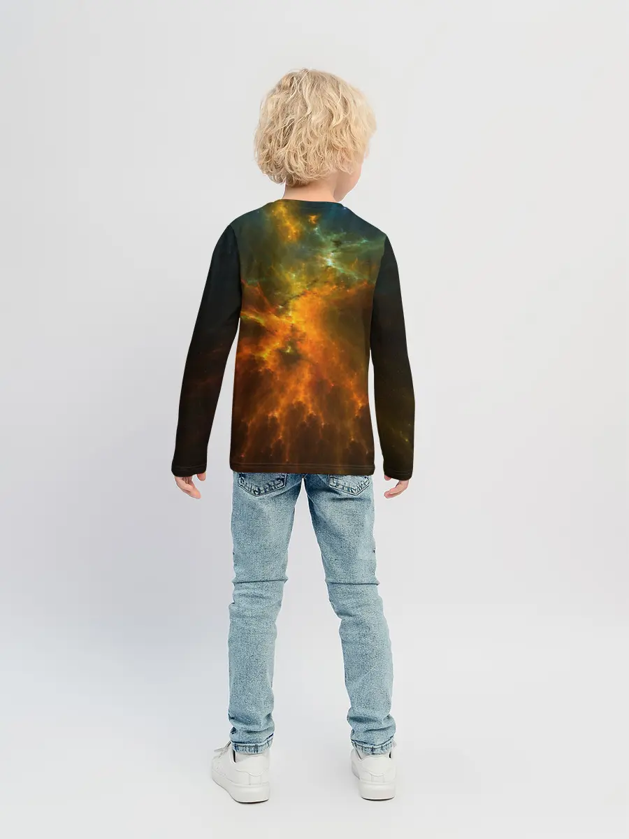 Детский лонгслив / Cosmos