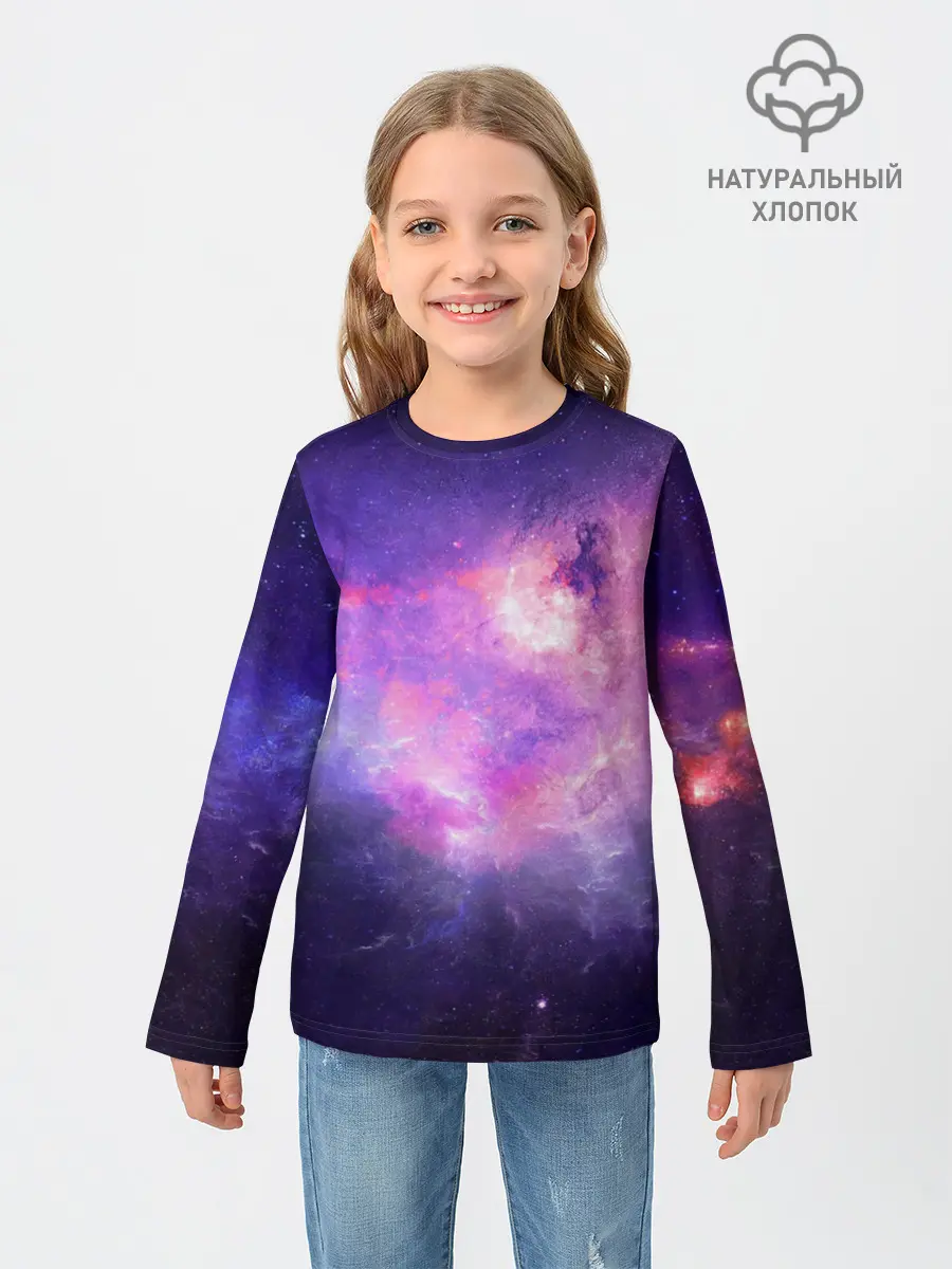 Детский лонгслив / Cosmos