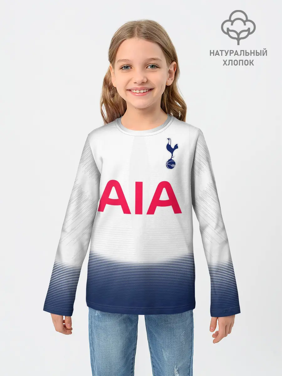 Детский лонгслив / Dele Alli home 18-19