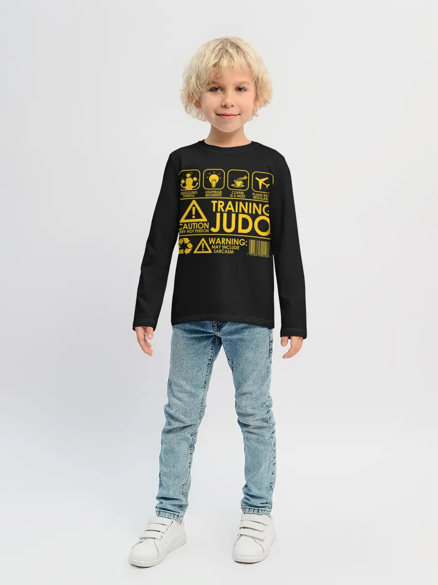 Детский лонгслив / Judo