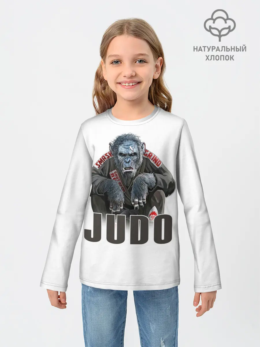 Детский лонгслив / Judo