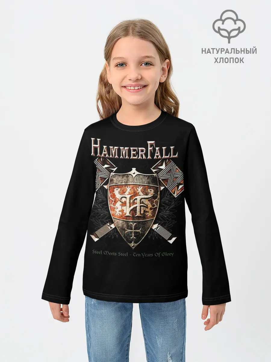 Детский лонгслив / HammerFall