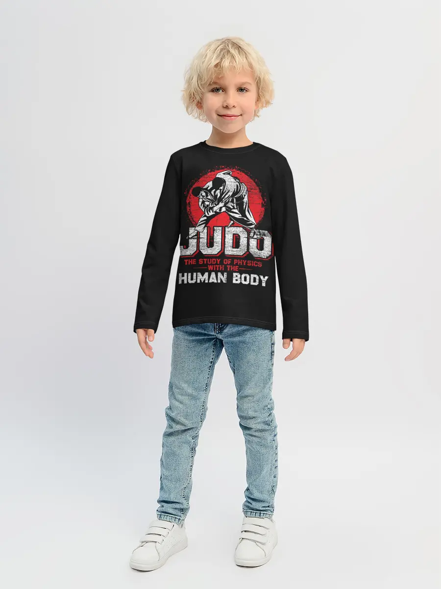 Детский лонгслив / Judo