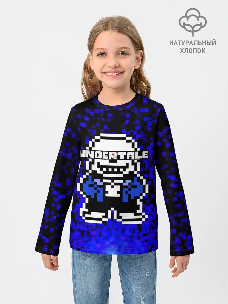 Детский лонгслив / Undertale.