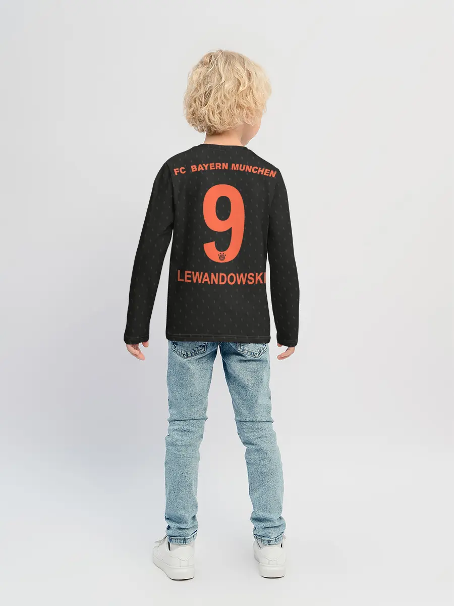 Детский лонгслив / Lewandowski third 19-20