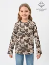 Детский лонгслив / Мопсы