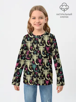 Детский лонгслив / Скорпионы